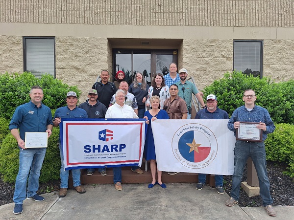 Staff of Lone Star Safety Award winner Double R Brand Foods LLC