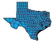 small service area map for Caramor TX HCN