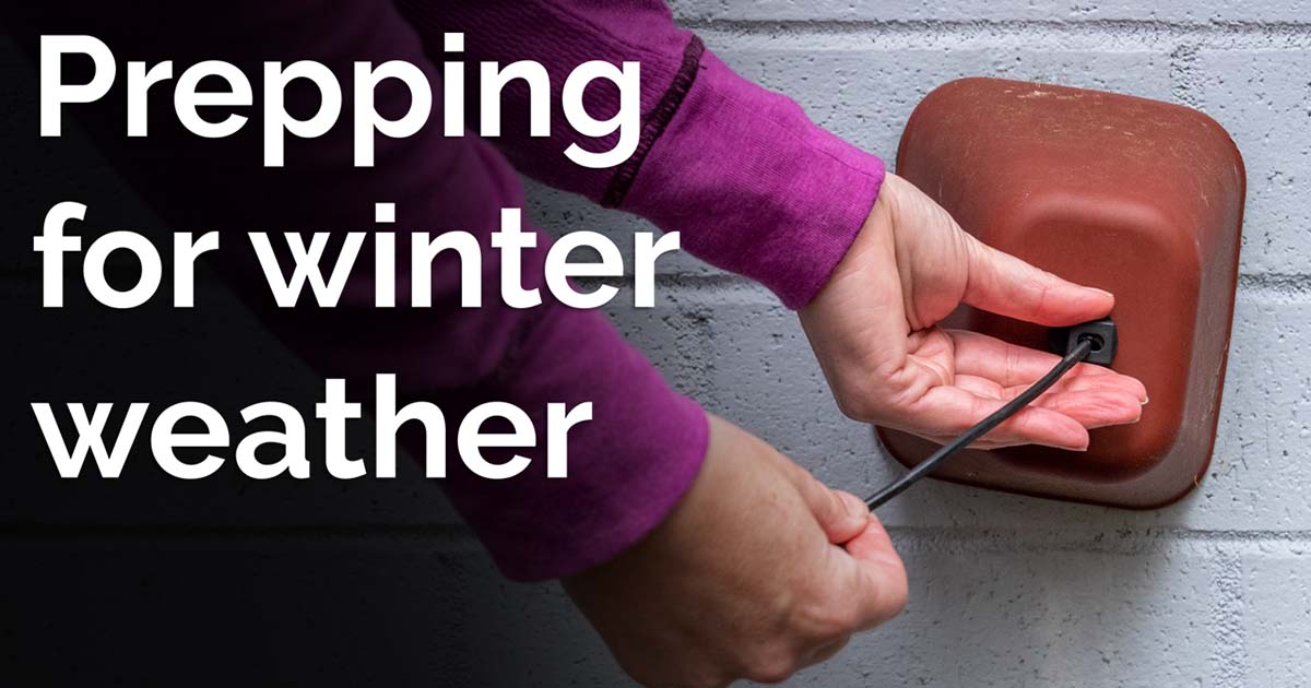 Prepping for winter weather