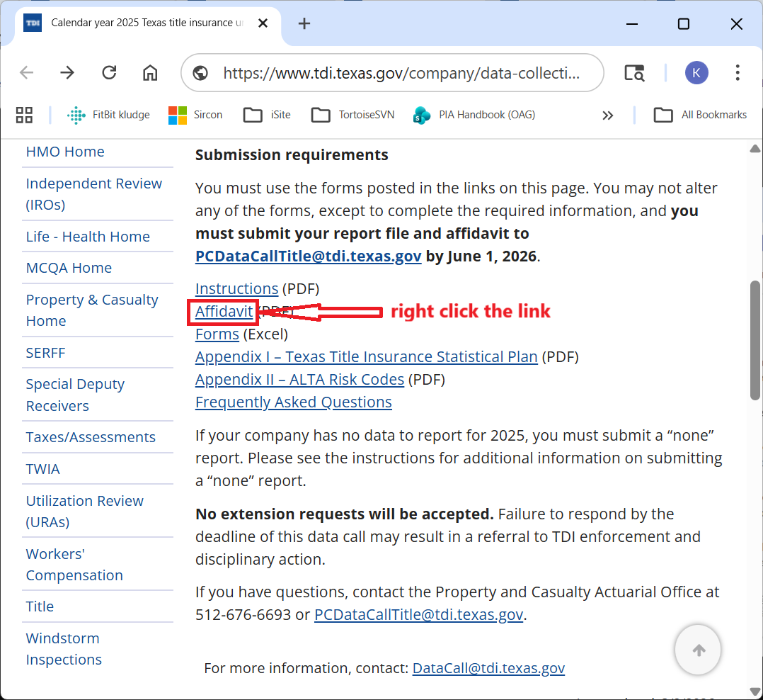 right click the link