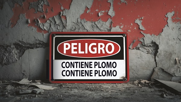 Peligro contiene plomo