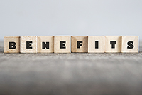 A form called “employee benefits package.” The form could include health, life, and disability insurance information.