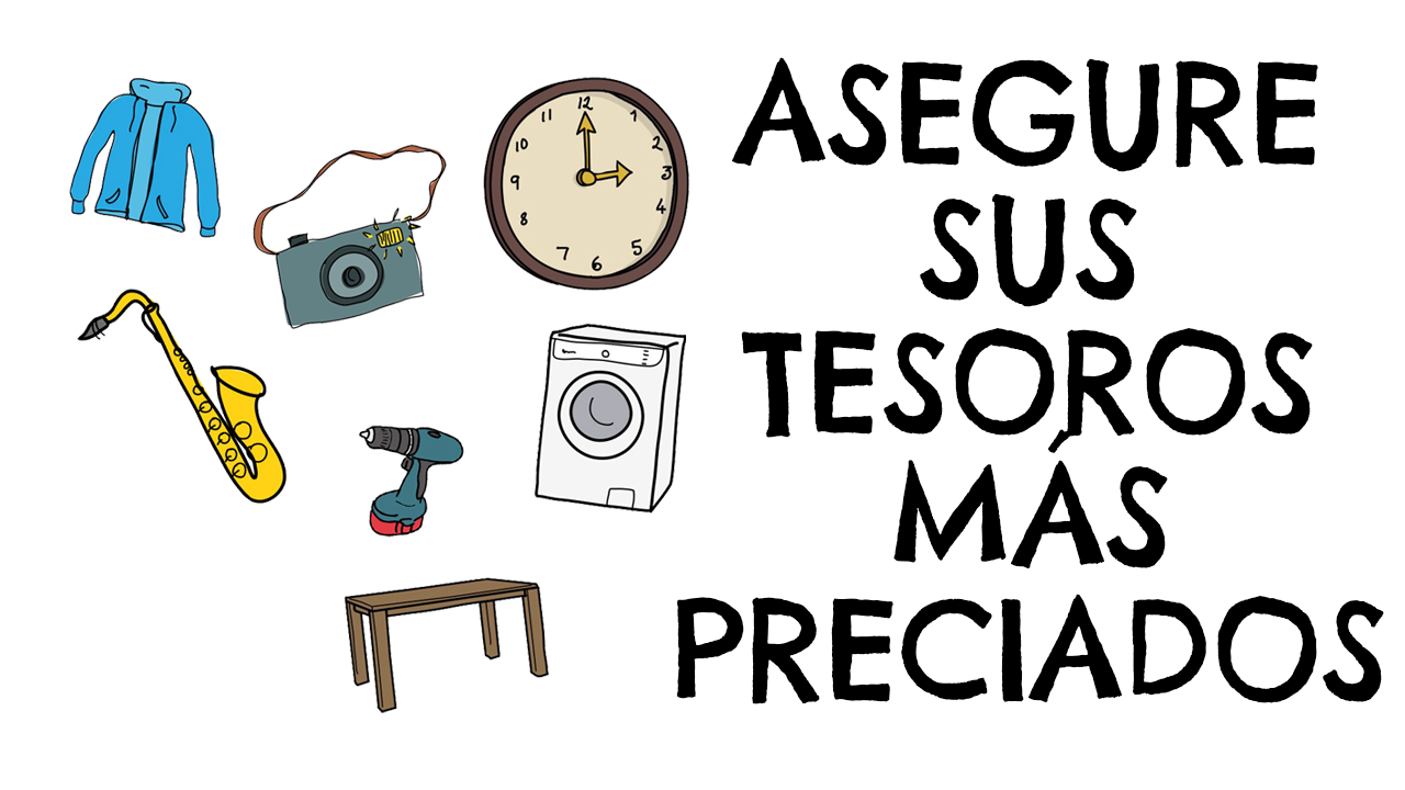 Asegure sus tesoros mas preciados